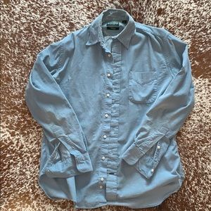 Gitman Vintage - Baby Blue Corduroy - Size L